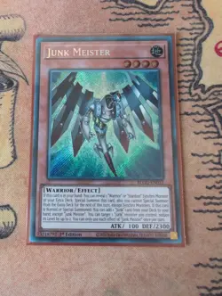 Yu-Gi-Oh TCG Junk Meister Secret Rare BLGG-EN033 1st Edition NM - Image 1