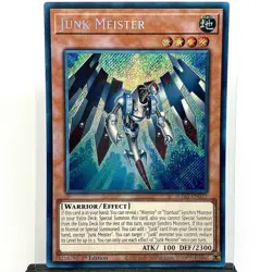 Junk Meister | BLGG-EN033 | Secret Rare | 1st Edition Yu-Gi-Oh! - Image 1