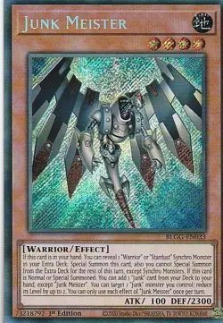 Junk Meister BLGG-EN033 - Secret Rare - Yu-Gi-Oh! - Image 1