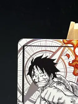 One Piece Card Game Luffy & Ace ST30-001 Alt Art Leader NM - Image 5