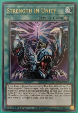 Strength in Unity - MP20-EN247 - Ultra Rare - 1st Edition - Yugioh - Image 1