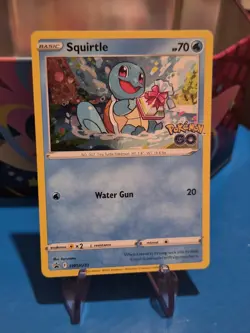 Pokemon Squirtle Holo Promo TCG Card SWSH233 - Image 1