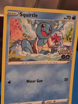 Pokemon Squirtle Holo Promo TCG Card SWSH233 - Image 2