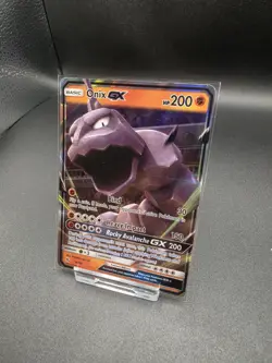 Pokemon TCG Onix GX 36/68 Full Art Holo Rare Card Hidden Fates Genuine NM Card - Image 2