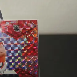 Panini 2024 Mosaic Bo Nix Denver Broncos NFL Debut Red Camo Rookie Card #271 - Image 4