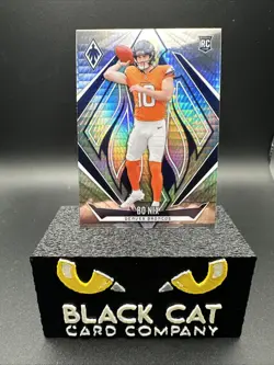 2024 Panini Phoenix - Rookies Bo Nix #159 Hyper (RC) - Image 2