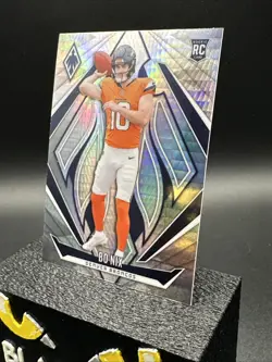2024 Panini Phoenix - Rookies Bo Nix #159 Hyper (RC) - Image 5