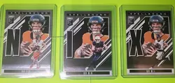 2025 Panini Donruss Elite Spellbound Bo Nix Set Denver Broncos LAVENDER - Image 1