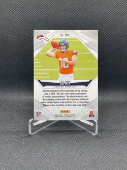 2024 Panini Phoenix - Rookies Bo Nix #159 Lazer (RC) - Image 3
