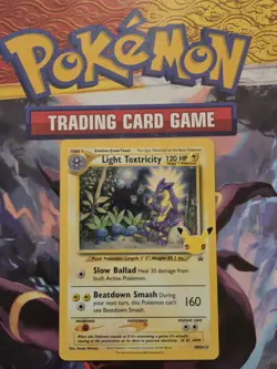 Pokemon TCG Light Toxtricity Holo SWSH137 Black Star Promo Celebrations Card - Image 1