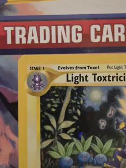 Pokemon TCG Light Toxtricity Holo SWSH137 Black Star Promo Celebrations Card - Image 2