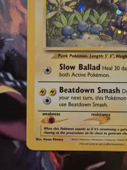 Pokemon TCG Light Toxtricity Holo SWSH137 Black Star Promo Celebrations Card - Image 4