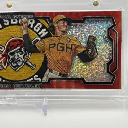 Paul Skenes Bubby Chandler Custom 3D Patch Fan Art Card. Yonkers Tom Custom 1/1. - Image 3