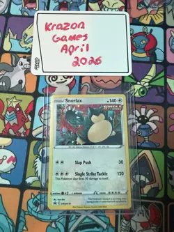 Snorlax SWSH119 SWSH: Sword & Shield Promo Cards Holo - Image 1