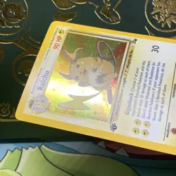 1st Edition Raichu 14/62 Fossil Holo Rare Pokemon Card LP + NM - - Image 5