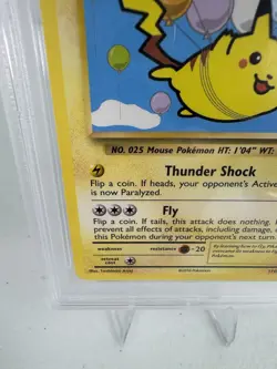 Pokemon TCG Evolutions Flying Pikachu Card 110/108 2016 Regular Card - Image 4