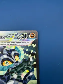 Pokemon TCG Cornerstone Mask Ogerpon ex 215/167 SIR Full Art Holo Twilight Masq - Image 3