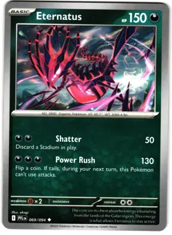 Eternatus 69/94 Pokemon ME: Phantasmal Flames - Image 1