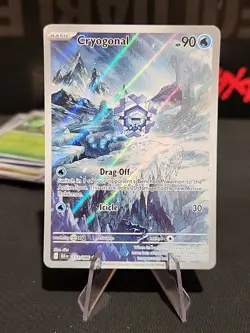Pokemon TCG Cryogonal 111/086 Black Bolt Illustration Rare NM PACK FRESH - Image 1