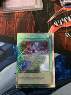 Sol and Luna RA02-EN068 Platinum Secret Rare 1st Edition NM Yu-Gi-Oh Miscut - Image 2