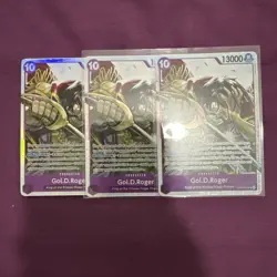 One Piece TCG OP13-064 Gol.D. Roger SR X3 One Piece Card Game CCG English - Image 1