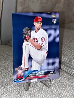 🔥 2022 Topps Series 2 Shohei Ohtani Pitching RC Box Topper Oversized RARE - Image 3
