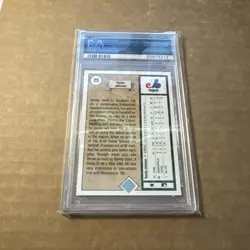 1989 Upper Deck - Star Rookie Randy Johnson #25 (RC) PSA 9 - Image 2