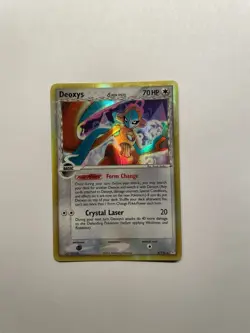 Deoxys Delta Species 5/110 Pokemon EX Holon Phantoms 2006 Holo Rare HP - Image 1