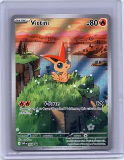 Victini 208 Holo Promo Scarlet & Violet Promo Pokemon Near Mint - Image 1