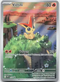 Victini 208 Holo Promo Scarlet & Violet Promo Pokemon Near Mint - Image 1