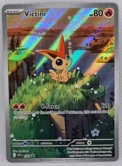 Victini 208 Holo Promo Scarlet & Violet Promo Pokemon Holo Near Mint - Image 1