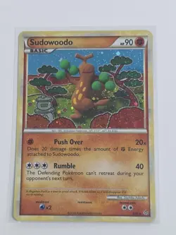 Pokemon TCG Sudowoodo Holo Rare 9/95 Unleashed Basic 2010 Pokemon Card Vintage - Image 3