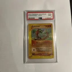 2003 POKEMON AQUAPOLIS #H24 SUDOWOODO-HOLO PSA 9 - Image 2