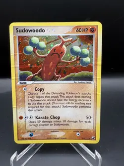 Sudowoodo 15/115 EX Unseen Forces (2005) Holo Rare - HP Pokemon TCG Card - Image 1
