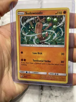 Sudowoodo SM207 Holo - Black Star Promo - Pokemon - MP+ Pokemon Nintendo TCG - Image 2