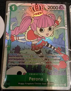 🔥 4x Perona OP12-034 SR Legacy of the Master ONE PIECE TCG English Playset NM/M - Image 2