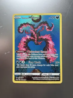 Pokemon TCG Galarian Moltres SWSH284 Promo Card Crown Zenith - Image 1