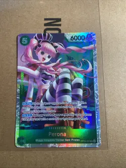 One Piece TCG OP14-033 Perona SR - English Unplayed NM Pack Fresh - Image 2