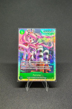 One Piece TCG OP14-033 Perona SR Azure Seas Seven NM English - Image 1