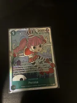 One Piece TCG Perona OP12-034 SR Alternate Art NM English Legacy of the Master - Image 1