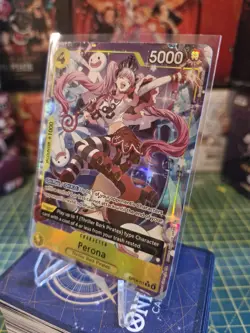 One Piece TCG Perona OP14-111 SR Super Rare Alt Art English - Image 1