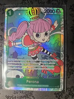 One Piece TCG Perona OP12-034 SR LEGACY OF THE MASTER ENGLISH - Image 1