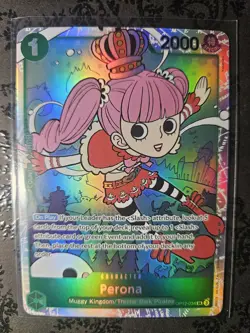 One Piece TCG Perona OP12-034 SR LEGACY OF THE MASTER ENGLISH - Image 2