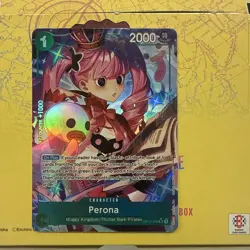 Perona (Alt Art) OP12-034 SR Legacy of the Master - ONE PIECE Card Game English - Image 1