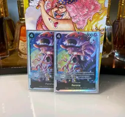 Perona EB03-045 SR Super Rare x2 One Piece TCG Heroines Edition English Mint - Image 1