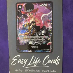EB03-045 Perona SR Alt Art Heroines Edition One Piece TCG English Card - Image 1