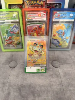 Pokemon TCG Meowth ex 107/088 Perfect Order Full Art - NM - Image 1