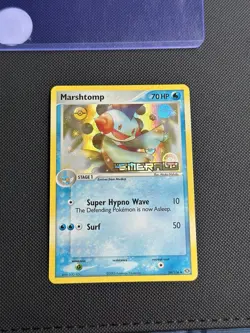 Pokemon Marshtomp 36/106 ex Emerald Reverse Holo Mm mint Gradeable - Image 2