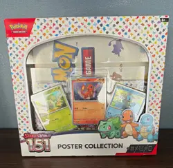 Pokemon TCG Scarlet & Violet 151 Poster Collection Box Booster Promo EN - Image 1