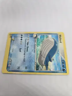 Pokemon TCG Wailord EX Ruby & Sapphire 14/109 Holo Rare LP - Image 3